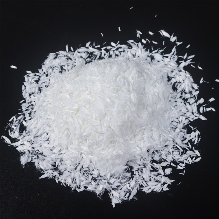 Polyester fiber chopped strands