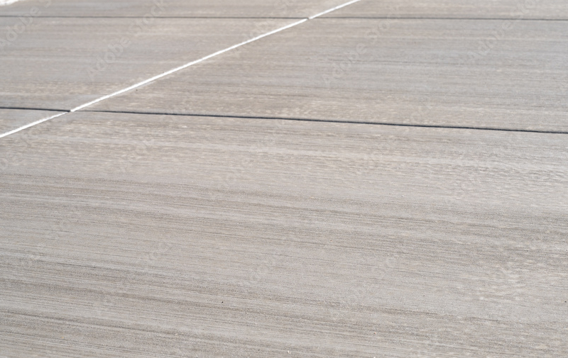 Synthetic macro fiber reinforced concrete slabs